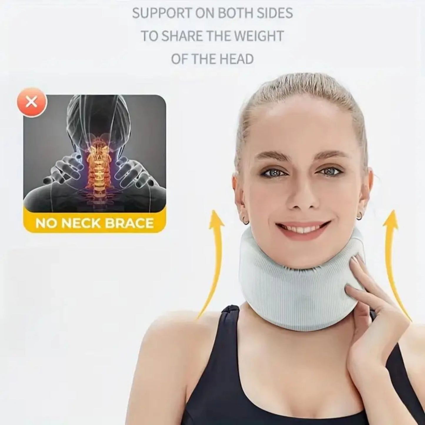 NeckGuard Comfort – Support for restful, pain-free sleep.