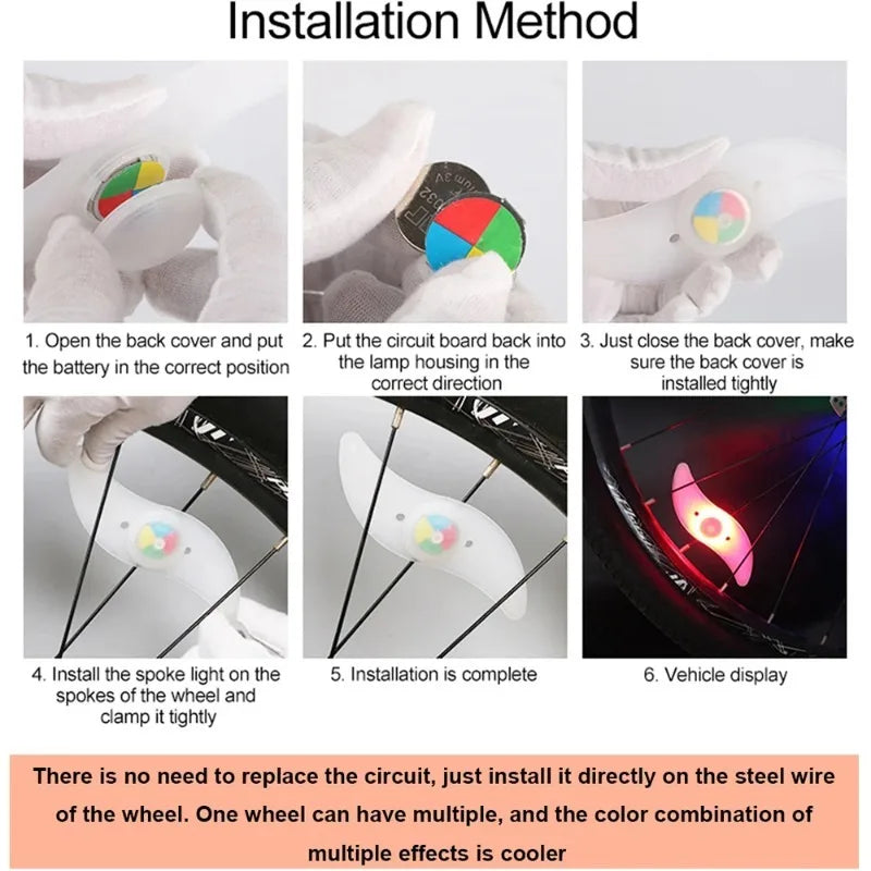 GlowRide – LED Spoke Lights for Safe Cycling