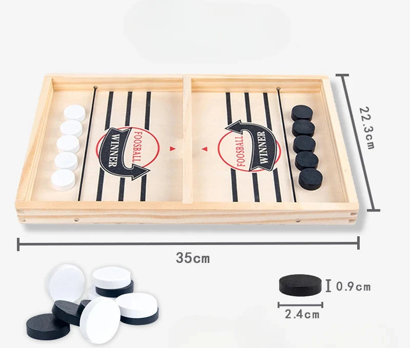 Strike & Score – Fast-Paced Wooden Board Game