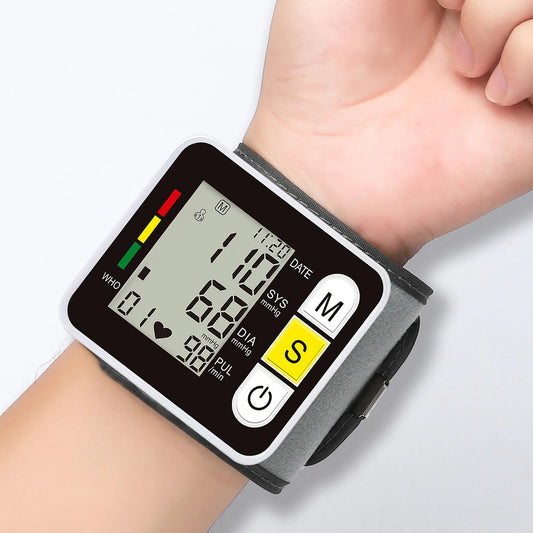 PulseGuard – Precision Wrist Blood Pressure Monitor